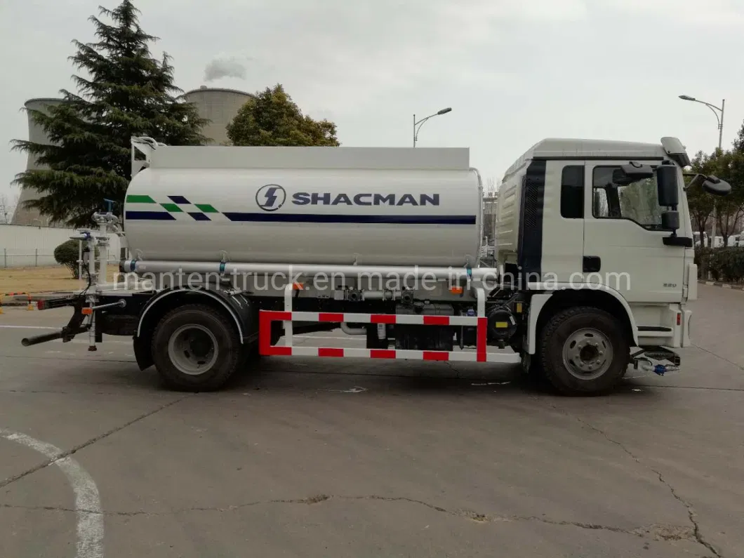 Shacman L3000 220HP 12000liter 15000liters Water Spray Trucks with Rear Working Platfrom