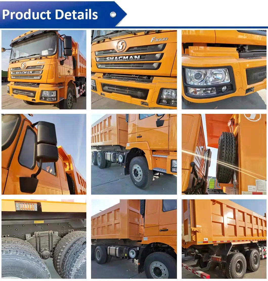 2019 Used Shacman Dump Truck F3000 6X4 40 Ton Tipper Truck