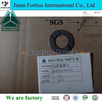 Shacman Camc FAW Foton Hongyan JAC Tractor Heavy Truck Parts Weichai Cummins Engine Parts Sinotruk HOWO Planetary Spacer Wg9012340075 Auto Truck Parts