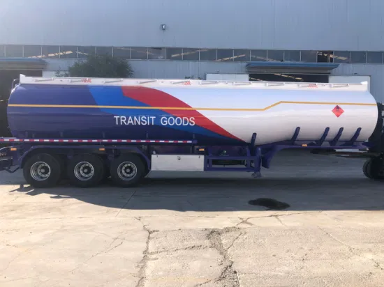 China Factory Sales 3 Axle 40000L/45000L/50000L Carbon Steel/Stainless Steel/Aluminum Alloy Tank/Tanker Truck Semi Trailer for Oil/Fuel/Diesel/Gasoline/Crude