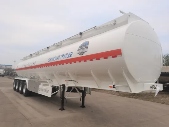 China Factory Sales 3 Axle 40000L/45000L/50000L Carbon Steel/Stainless Steel/Aluminum Alloy Tank/Tanker Truck Semi Trailer for Oil/Fuel/Diesel/Gasoline/Crude